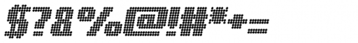 Digital Disco Heavy AOE Standard Italic Font OTHER CHARS