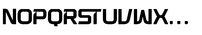 Digital Galaxy Regular Font UPPERCASE