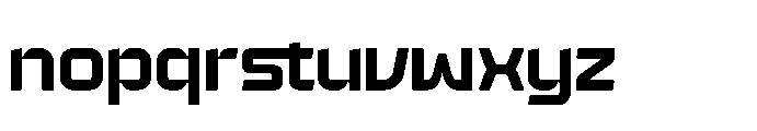 Digital Galaxy Regular Font LOWERCASE