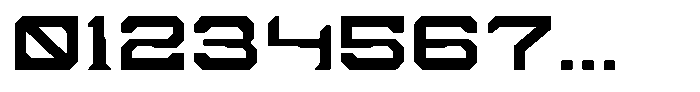 Digital Obelisk Regular Font OTHER CHARS