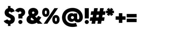 Digital Sans Black Font OTHER CHARS