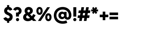 Digital Sans Bold Font OTHER CHARS