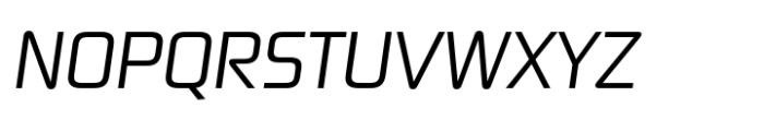 Digital Sans Now Cond Light Italic Font UPPERCASE