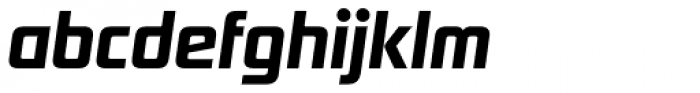 Digital Sans Now ML Cond Bold Italic Font LOWERCASE