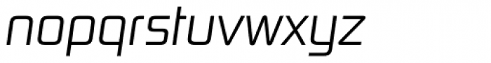 Digital Sans Now ML Cond Light Italic Font LOWERCASE