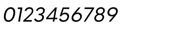 Digital Sans Regular Italic Font OTHER CHARS