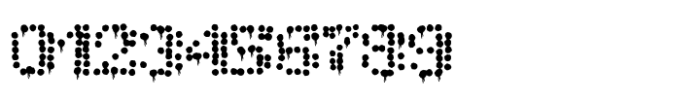 Digital Spray Font OTHER CHARS