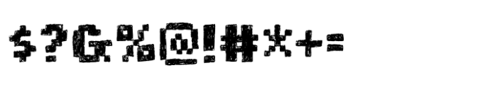 Digitalika Font OTHER CHARS
