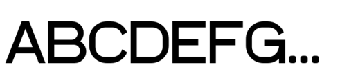 Digittal Regular Font UPPERCASE