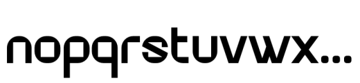 Digittal Regular Font LOWERCASE