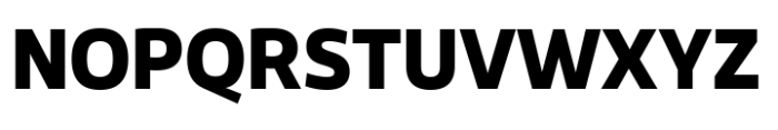 Digiva Extra Bold Font UPPERCASE
