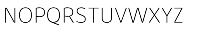 Digiva Thin Font UPPERCASE