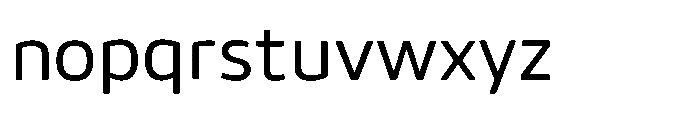 Digiva Variable Regular Font LOWERCASE