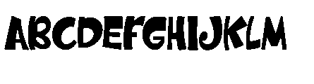 Diglet Sunsin Outline Diglet Sunsin Regular Font UPPERCASE