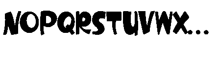 Diglet Sunsin Outline Diglet Sunsin Regular Font UPPERCASE