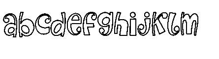 Diglet Sunsin Outline Regular FONT