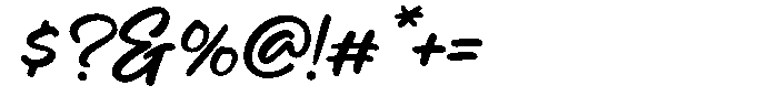 Dignetta Script Font OTHER CHARS