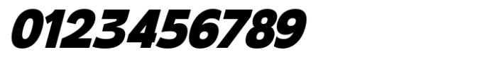 Dignity Grotesk Black Italic Font OTHER CHARS