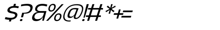 Dignity Grotesk Italic Font OTHER CHARS