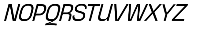 Dignity Grotesk Italic Font UPPERCASE