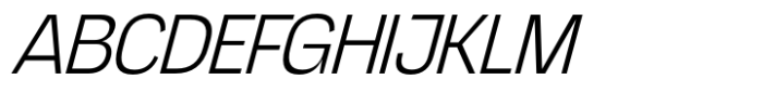 Dignity Grotesk Light Italic Font UPPERCASE