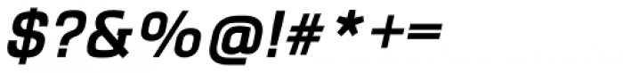 Dignus Black Italic Font OTHER CHARS