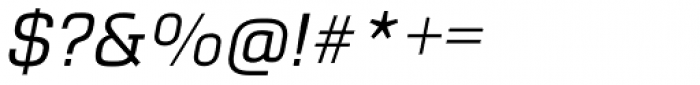 Dignus Italic Font OTHER CHARS