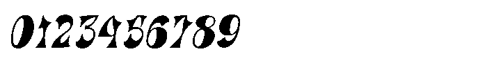 Dihmantra Italic Font OTHER CHARS