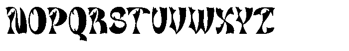 Dihmantra Regular Font UPPERCASE