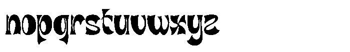 Dihmantra Regular Font LOWERCASE