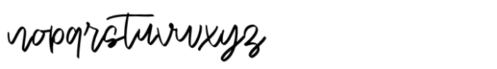 Dihyani Font LOWERCASE