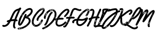 Diilgant Font UPPERCASE