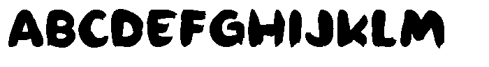 Dikse Font UPPERCASE