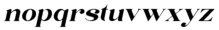 Dilema Figular Italic Font LOWERCASE