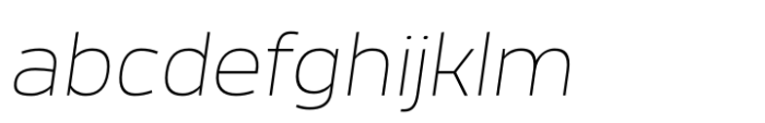 Dillan Thin Italic FONT