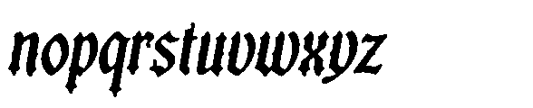 Diloma Italic Regular Font LOWERCASE