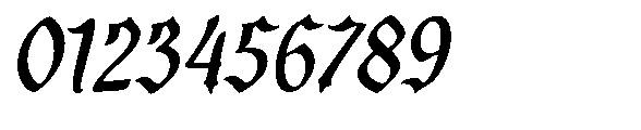 Diloma Slant Regular Font OTHER CHARS