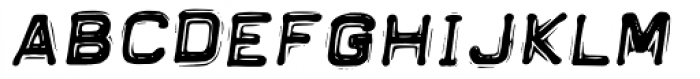 DimeOtype Bold Oblique Font LOWERCASE