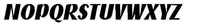 Dimeanati Black Italic Font UPPERCASE
