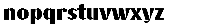 Dimeanati Black Font LOWERCASE