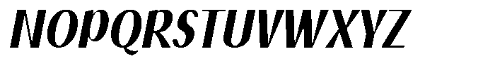 Dimeanati Bold Italic Font UPPERCASE