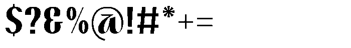 Dimeanati Bold Font OTHER CHARS