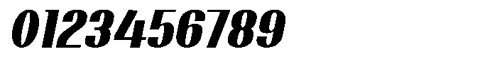 Dimeanati Extra Bold Italic Font OTHER CHARS