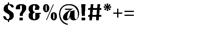 Dimeanati Extra Bold Font OTHER CHARS