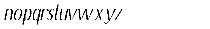 Dimeanati Italic Font LOWERCASE