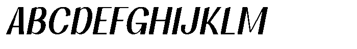 Dimeanati Semi Bold Italic Font UPPERCASE