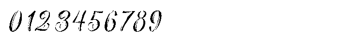 Dineschara Italic Font OTHER CHARS