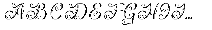 Dineschara Italic Font UPPERCASE