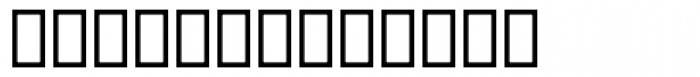 Dingbats 2 Inverted UI Font LOWERCASE