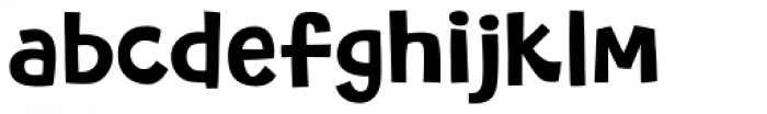Dinghy Regular Font LOWERCASE